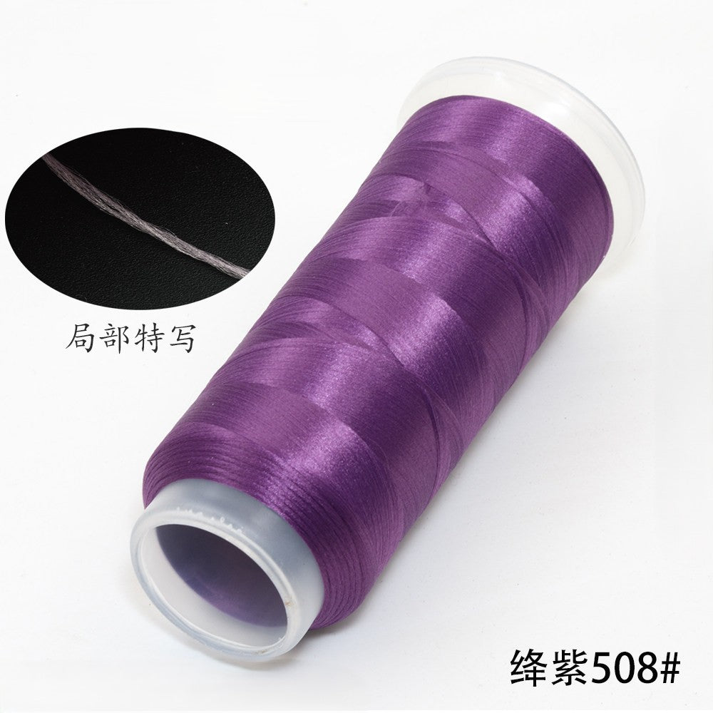 For Chanhua - Purple Series Velvet Threads