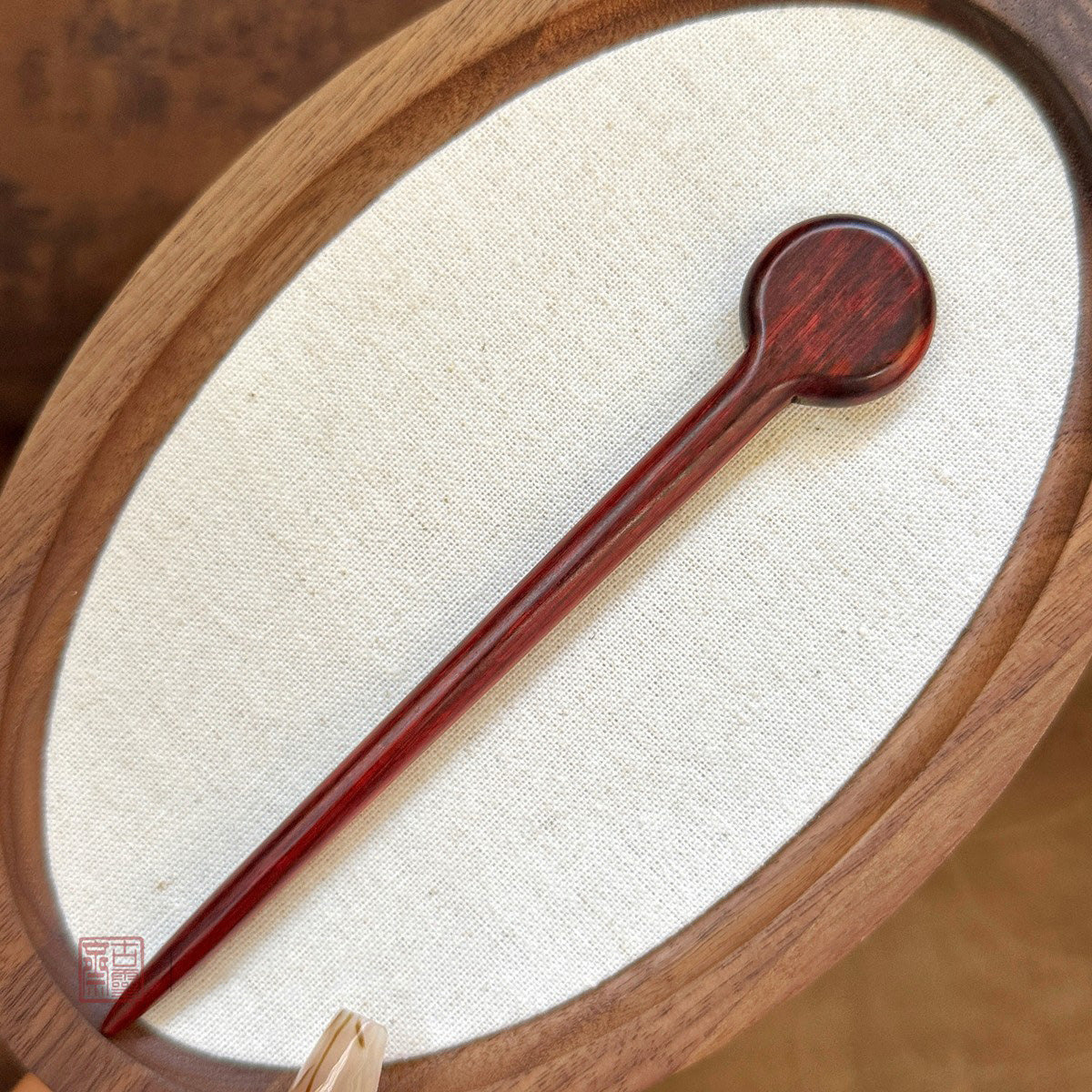 Natural Rosewood Hair Stick Set - Three Body Celestial Design Hairpins #三体