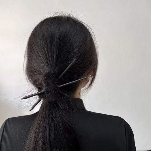 Simple Wooden Hair Stick