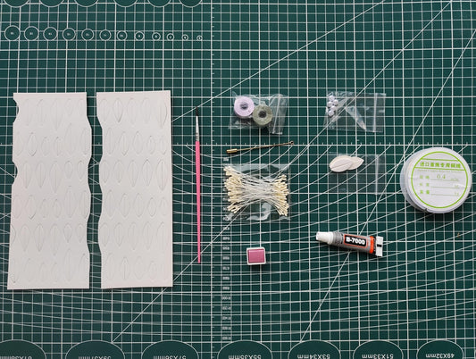 Morning Glory Brooch Chanhua Materials Flowers DIY Kit - Include Detailed Video Tutorial