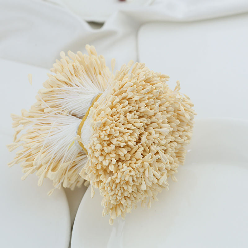 Flat-Head Malt Matte Stamens Flower Heart 3mm(扁头麦芽亚光)