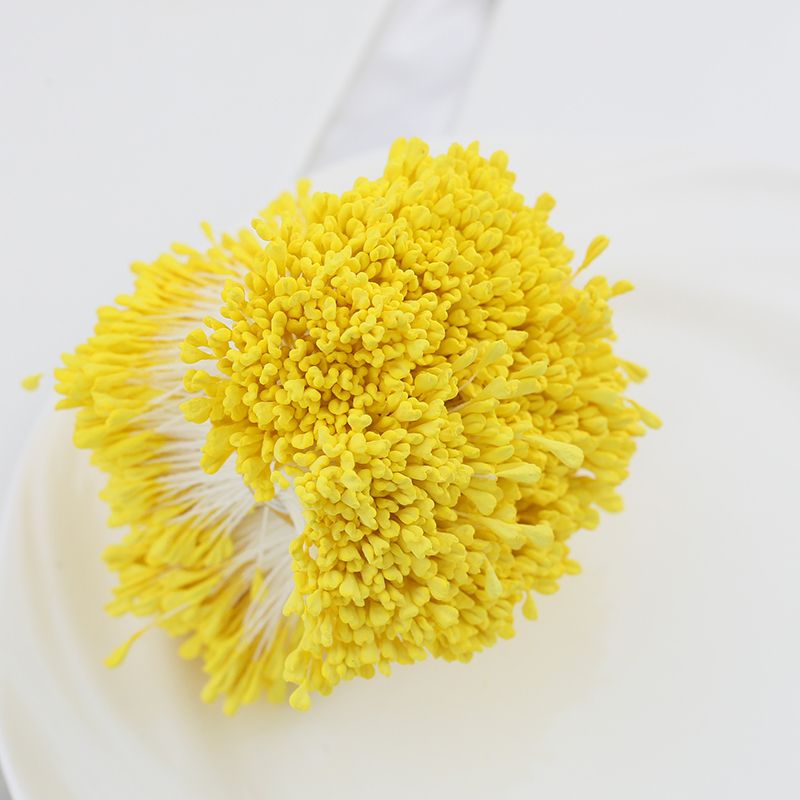 Flat-Head Malt Matte Stamens Flower Heart 3mm(扁头麦芽亚光)