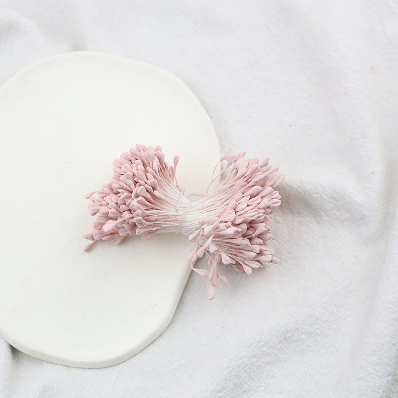 Flat-Head Malt Matte Stamens Flower Heart 3mm(扁头麦芽亚光)