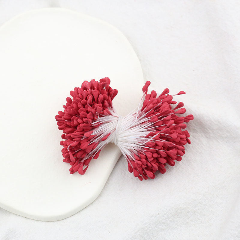 Flat-Head Malt Matte Stamens Flower Heart 3mm(扁头麦芽亚光)