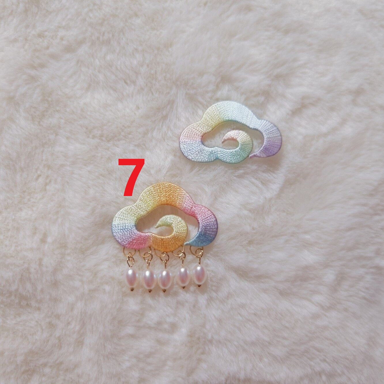 Handmade Chanhua Cloud Hair Clip - Daily, Wedding & Banquet