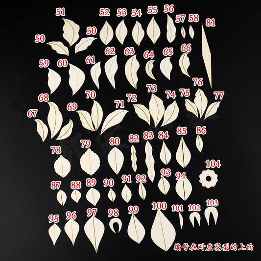 Chanhua Templates Pattern Hard Cardboard Slices(Discount Combination)