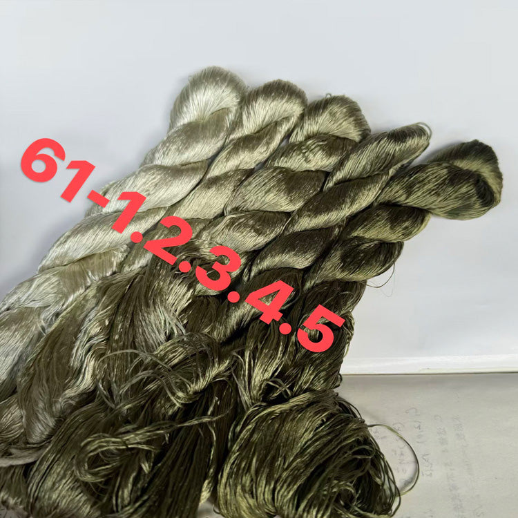 400m Suzhou Embroidery Monofilament Untwisted Mulberry Silk Thread(set61)