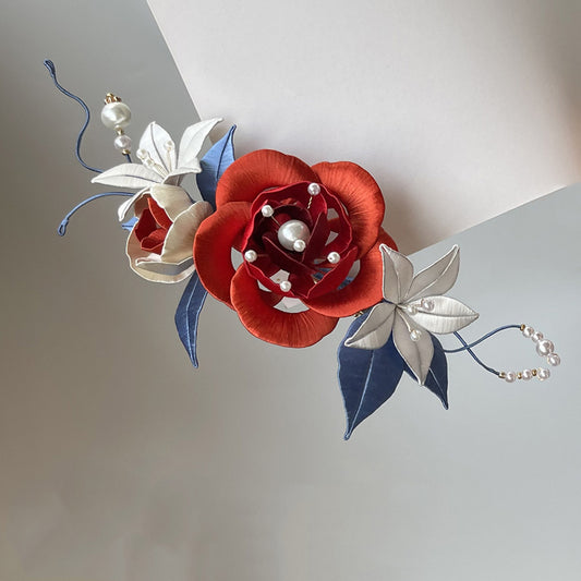 Zhiqiu Hairpin Chanhua Materials Flowers DIY Kit - Include Detailed Video Tutorial