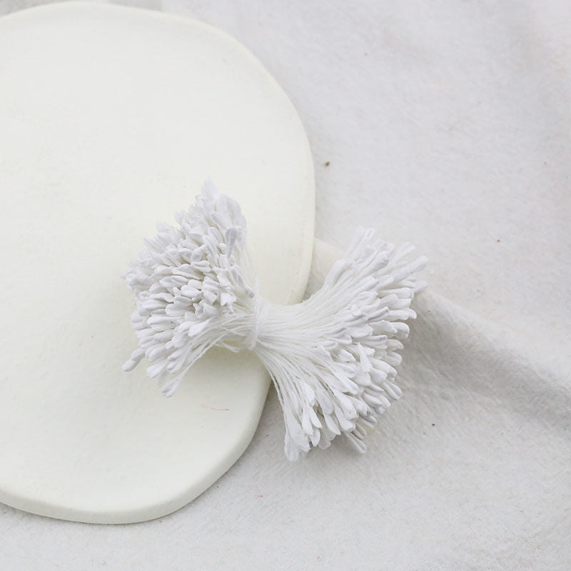 Flat-Head Malt Matte Stamens Flower Heart 3mm(扁头麦芽亚光)