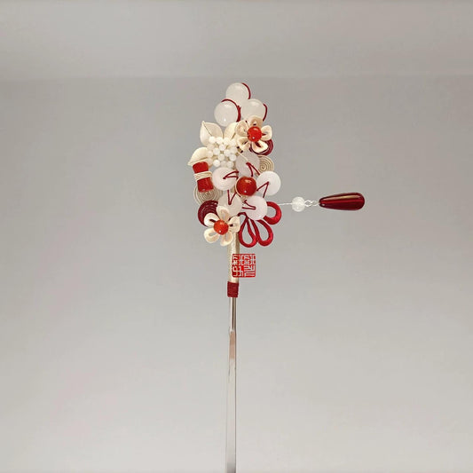 Duobao Bespoke Hairpin - Silk Hairpin(Chanhua)