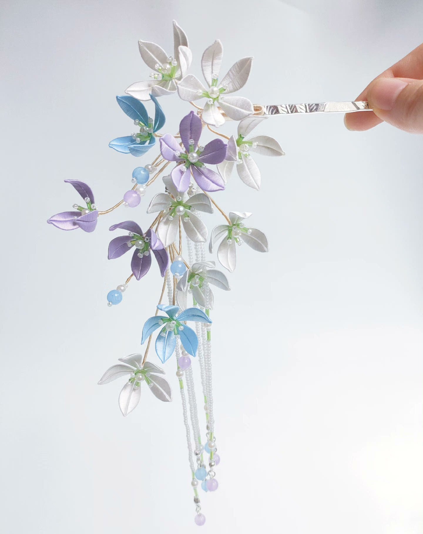 Flower Bespoke Hairpin - Silk Hairpin(Chanhua)