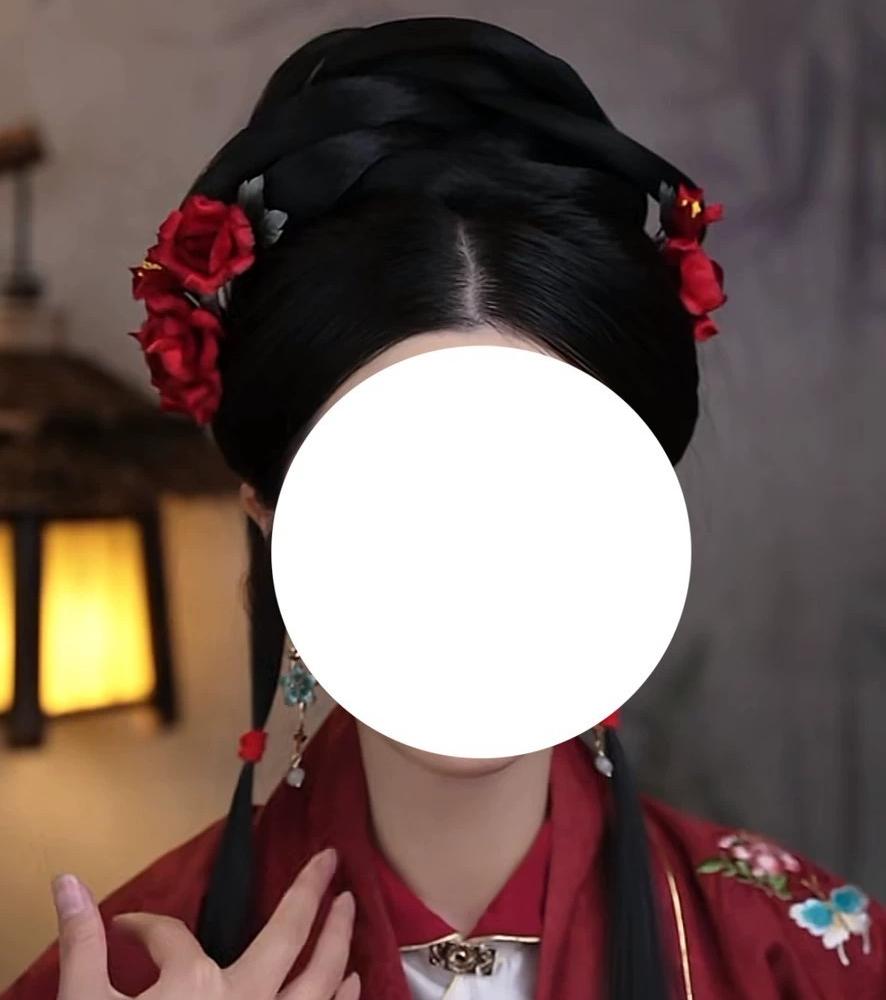 AB Style Rose Luoshen Bespoke Hairpin - Silk Hairpin(Ronghua)