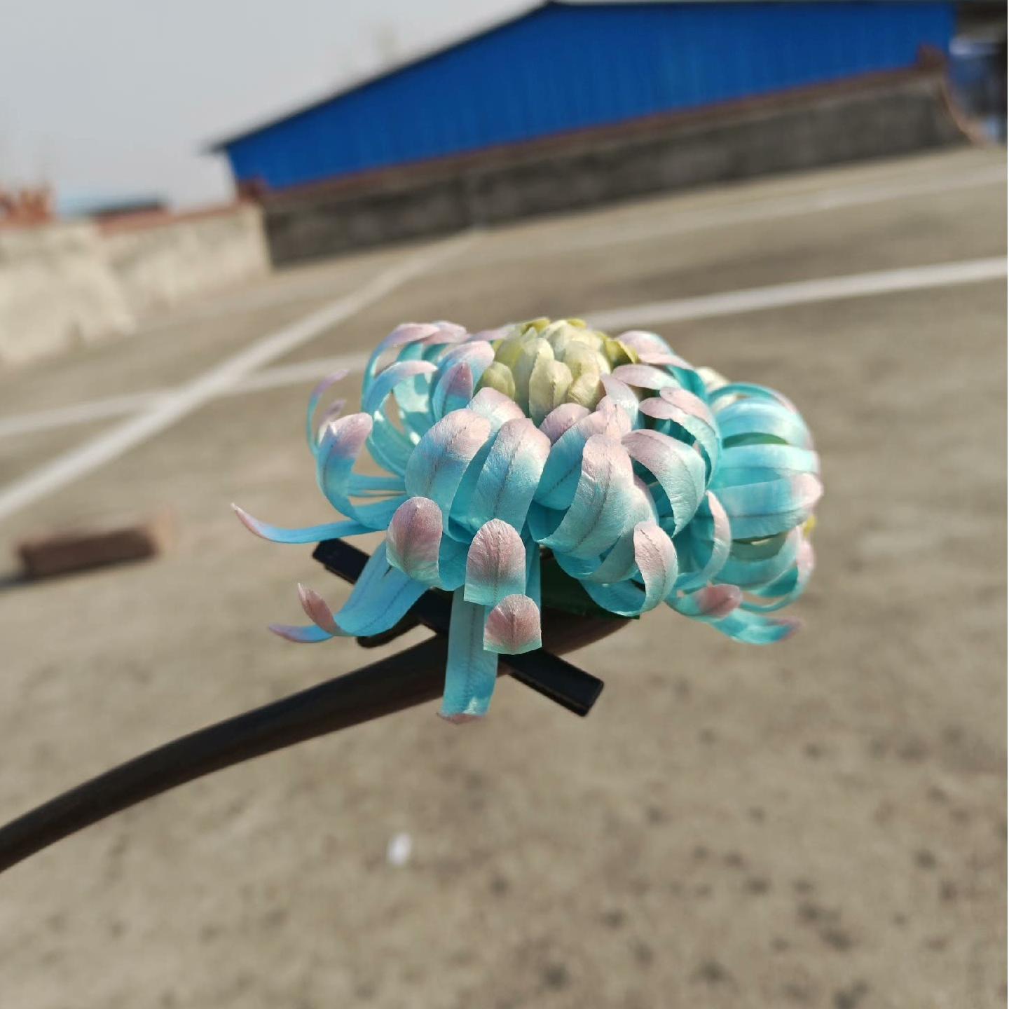 Chrysanthemum Bespoke Hairpin - Silk Hairpin(Ronghua)