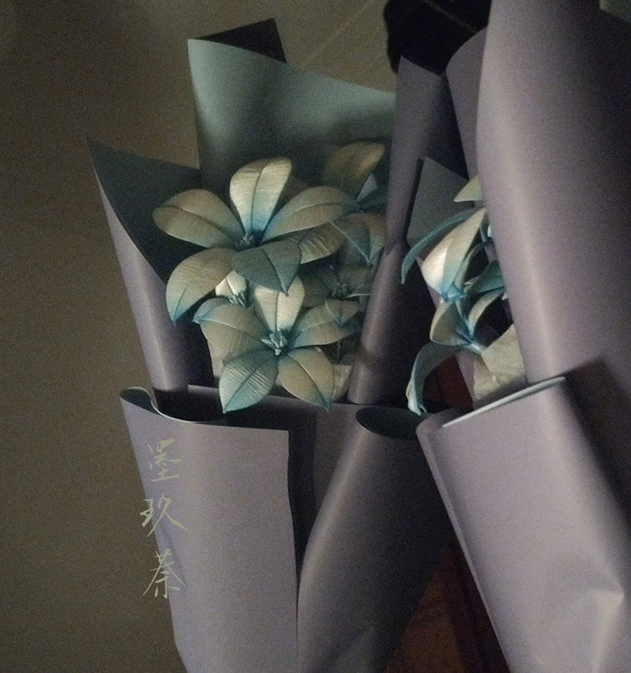 Inteyvat Bespoke Flower Bouquet - Silk Bouquet(Chanhua)