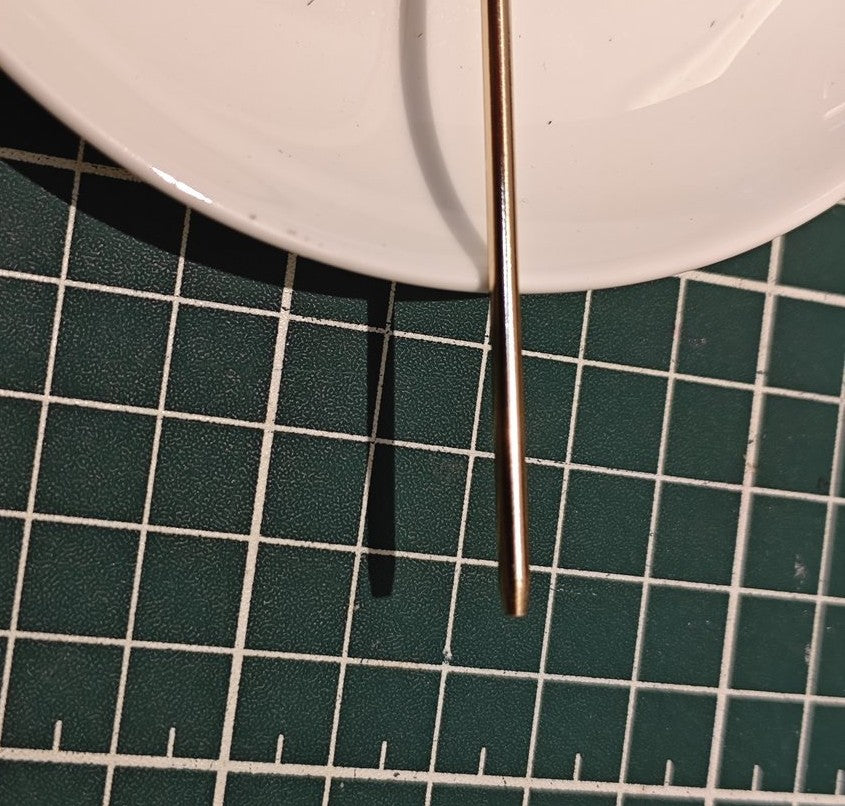 Copper Lotus Hair Stick Set – 125mm (Gold & Silver)