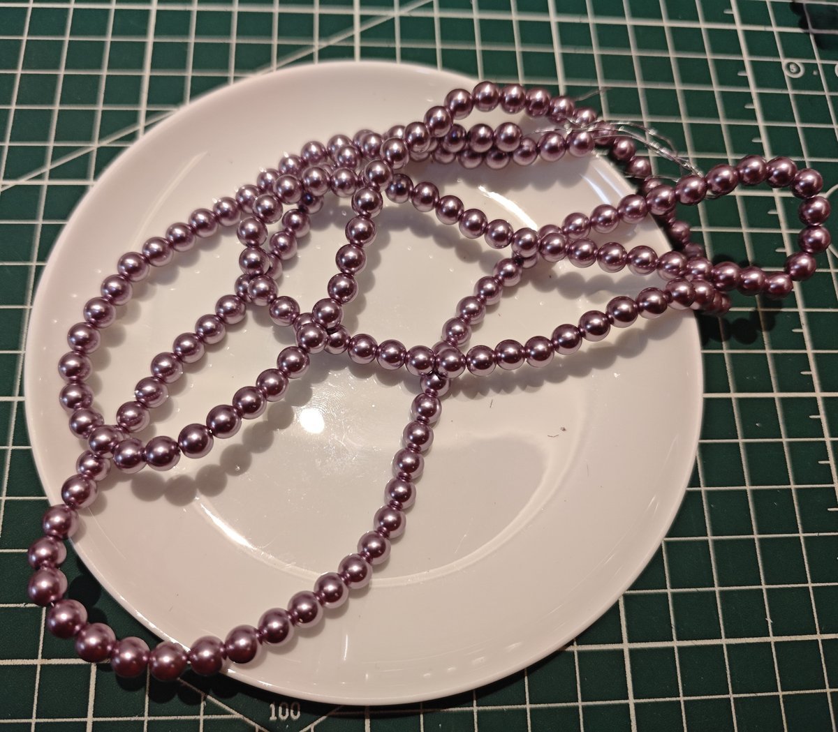 Glass Pearl Beads Strands - Premium Imitation Faux Pearls for DIY Jewelry Making