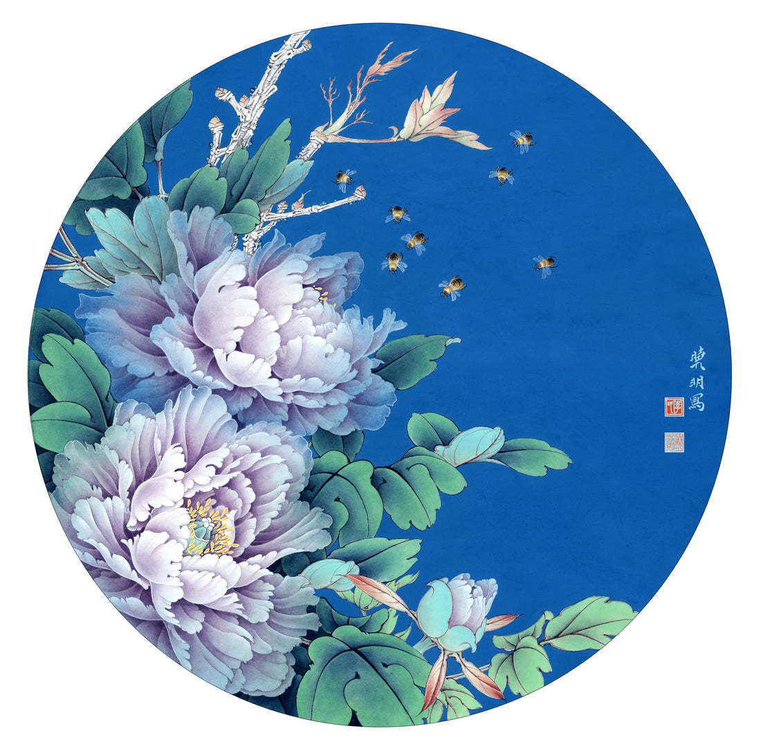 Mastering Chinese Drawing Techniques: Peony Painting Guide