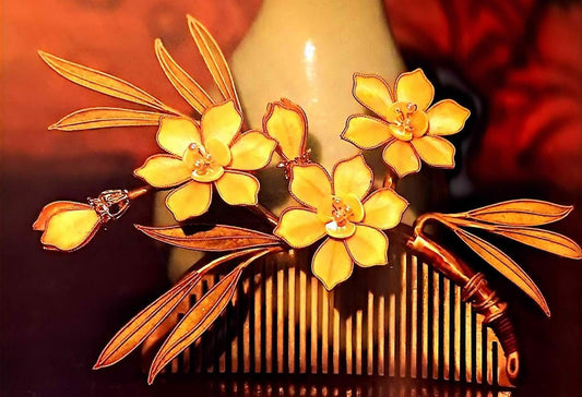 5.3  How to make a Wire Inlaid Narcissus Ronghua