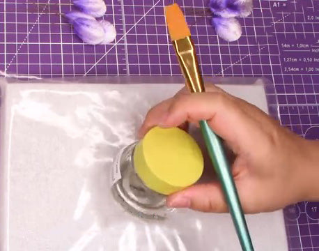 Setting Liquid for Shaping - Tutorial on Basic Techniques for Flat Velvet Style Ronghua(Velvet Flowers) - Fullflowers