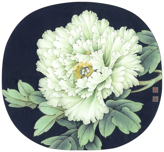 Fragrant Bloom: The Allure of Peonies in Chinese Brushwork