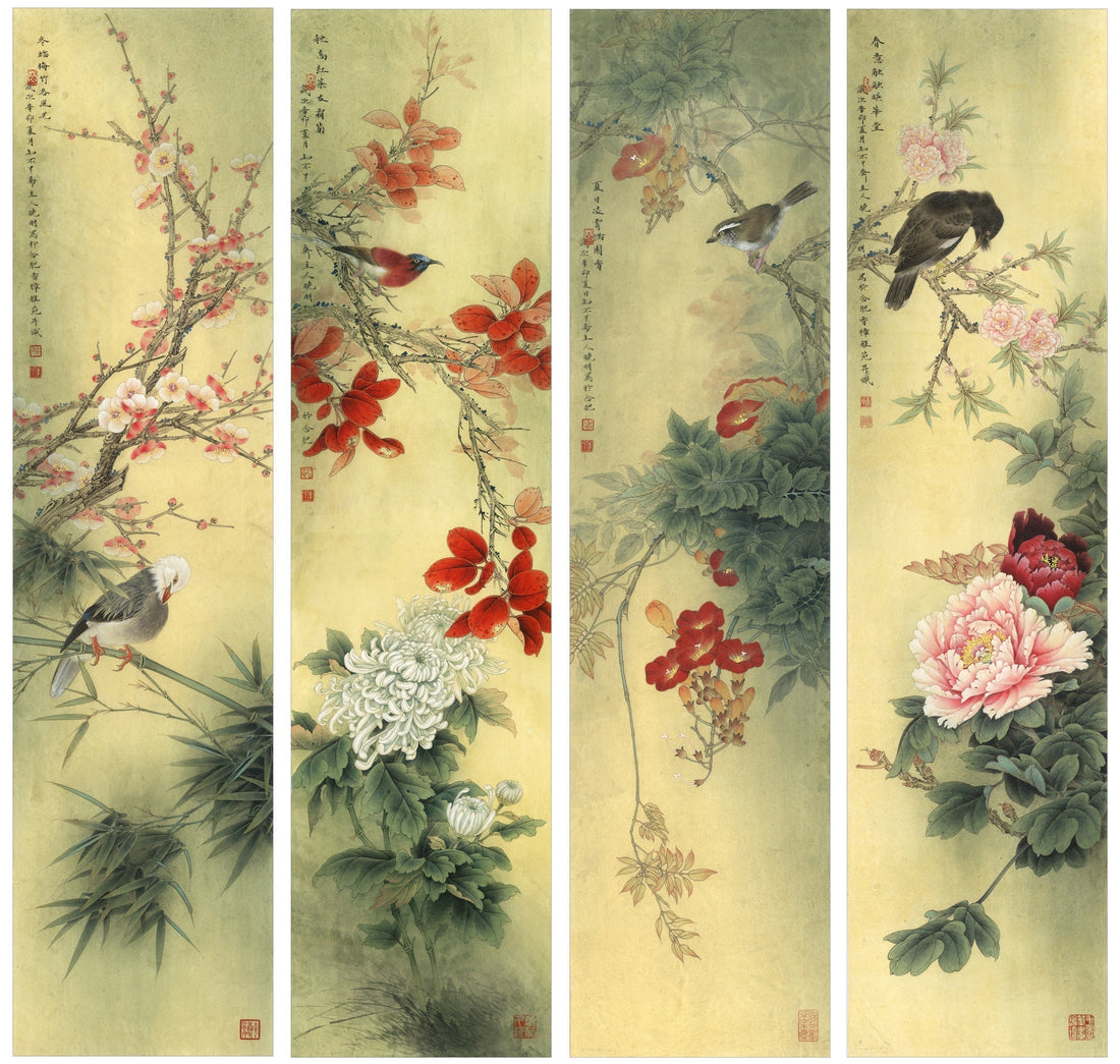 The Ethereal Beauty of Peonies: A Masterpiece in Chinese Drawing Technique