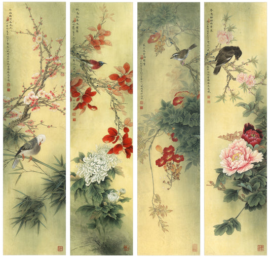 The Ethereal Beauty of Peonies: A Masterpiece in Chinese Drawing Technique