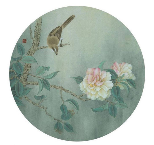 Master Chinese Drawing Technique: Step-by-Step Bird & Flower Painting Guide
