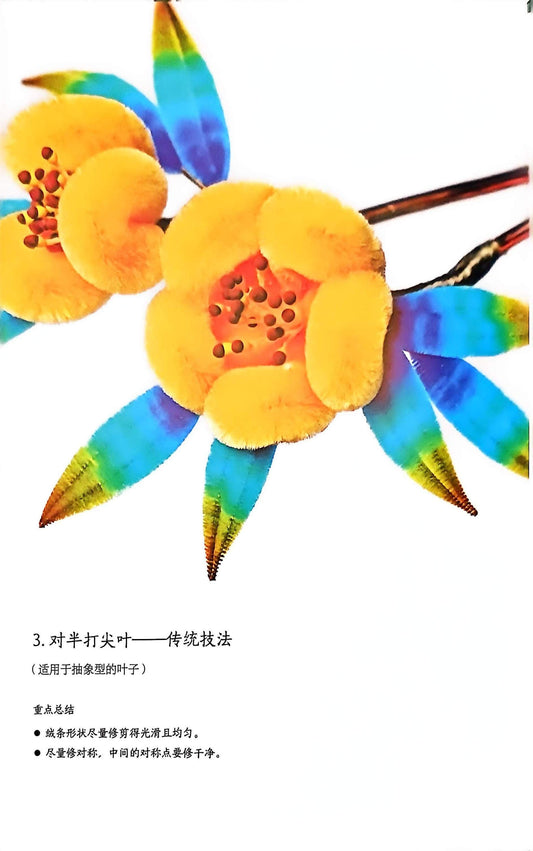 4.1.3  Half-Tapered Leaf – Traditional Technique