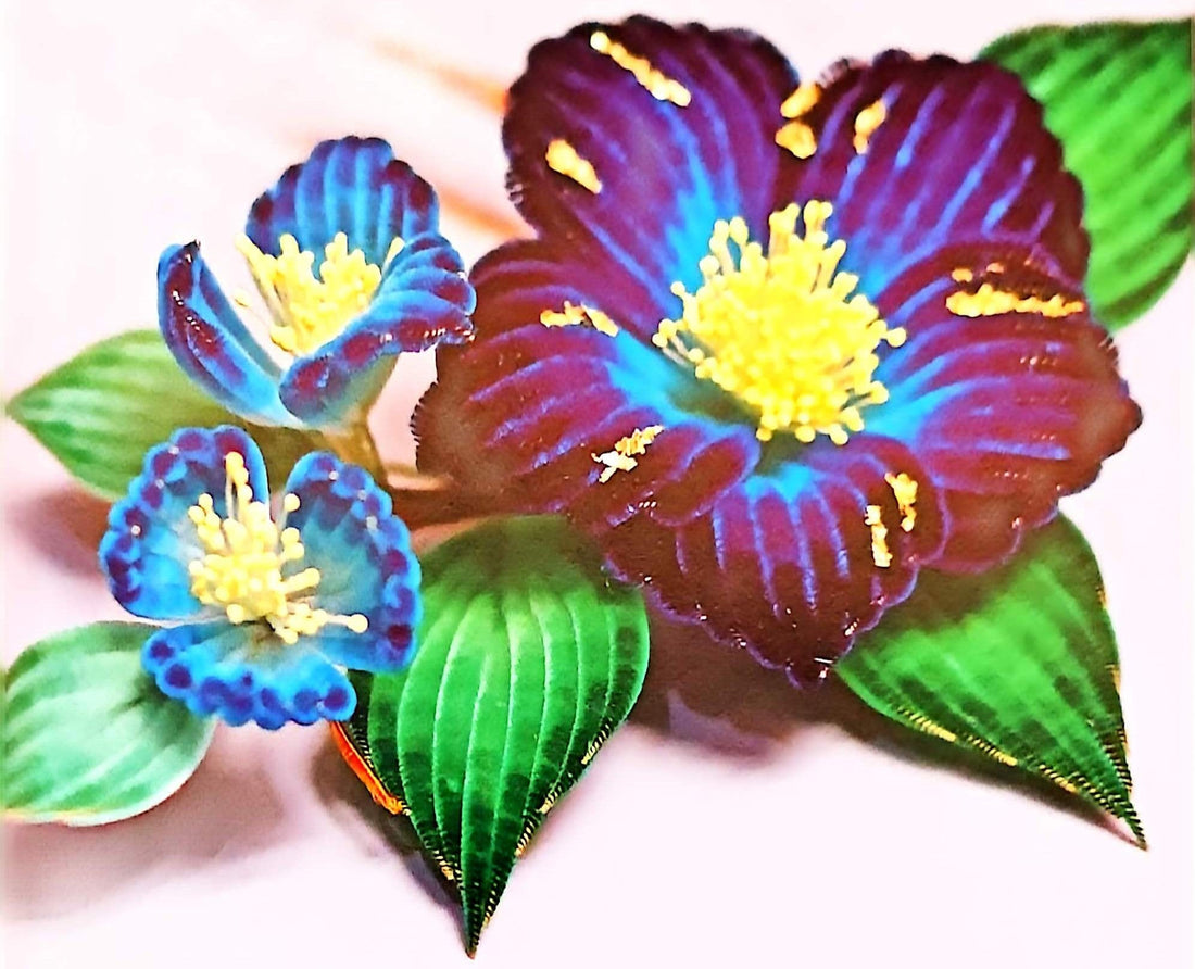 4.2.3  Dense Fine Velvet Strip Adhesive Flower Style