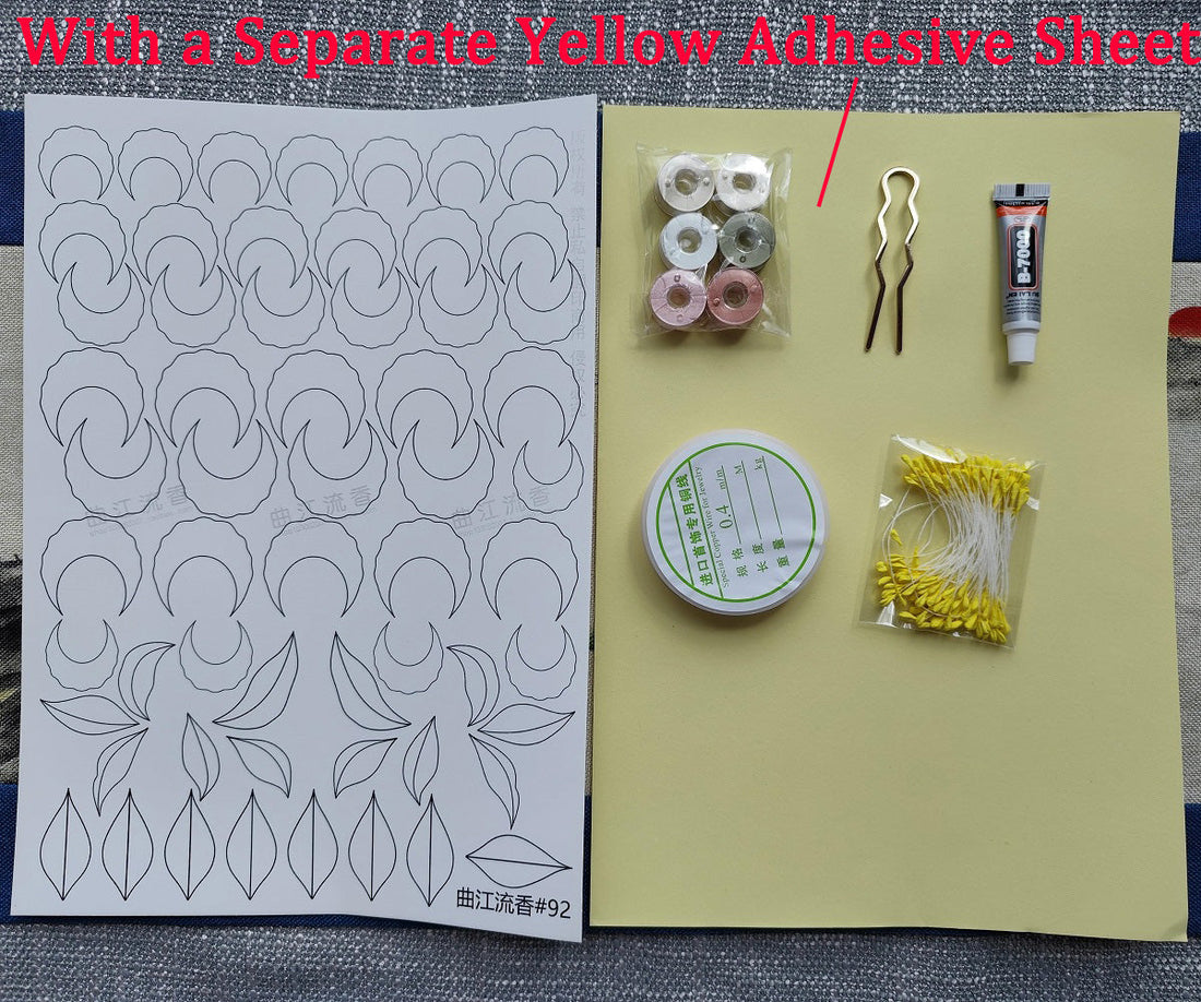 A Beginner's Guide to Our Chanhua DIY Kits: Understanding Adhesive Backing