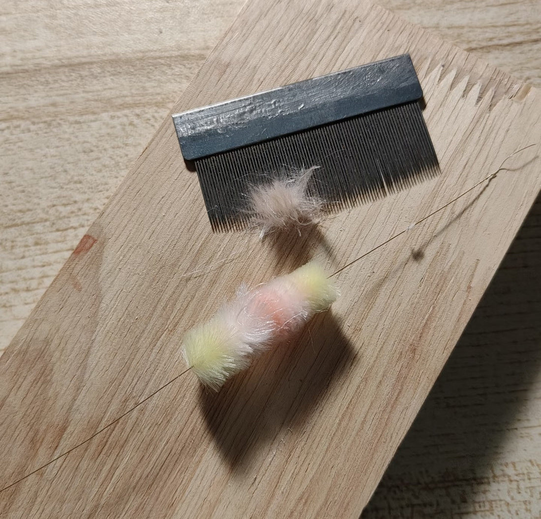 What should I do if the velvet sheds when twisting the strips?