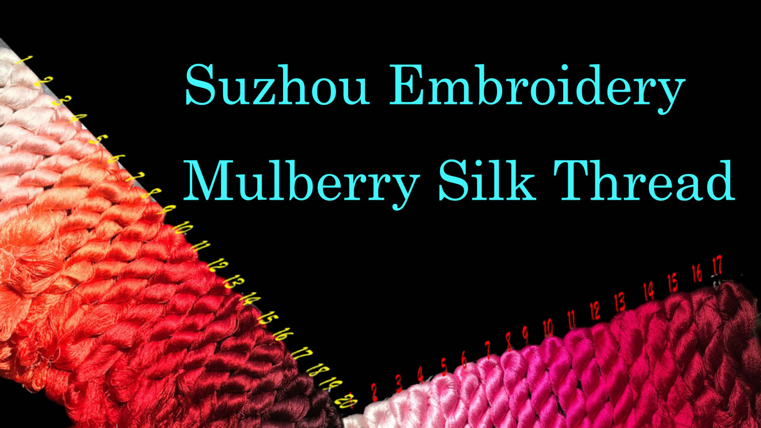 Suzhou Embroidery Mulberry Silk Thread