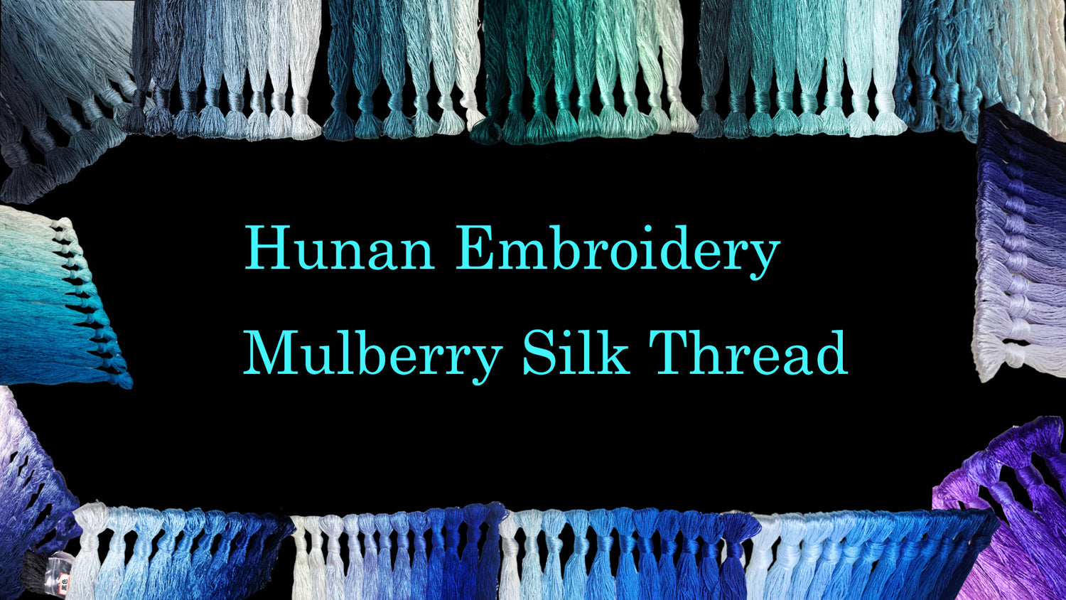 Hunan Embroidery Mulberry Silk Thread