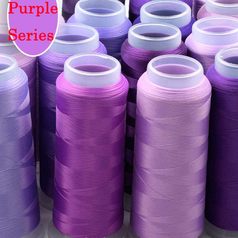 For Chanhua - Purple Series Velvet Threads