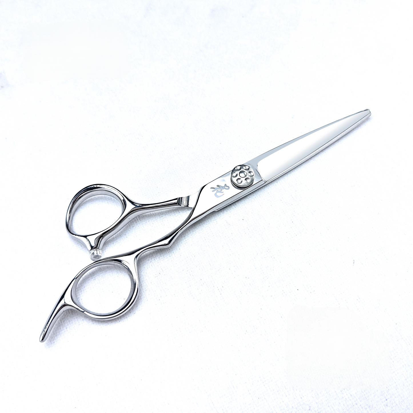 Huajia Ronghua Tapering Scissors, 17.5cm, 440C stainless steel craft scissors for Ronghua tapering and hair cutting, with free maintenance oil