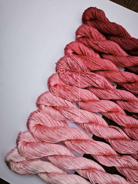 10g Suzhou Embroidery Thick Filament Slightly Twisted Mulberry Silk Thread(美人祭)