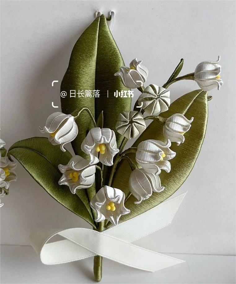 Bell Orchid Bespoke Corsage - Silk Corsage(Chanhua)