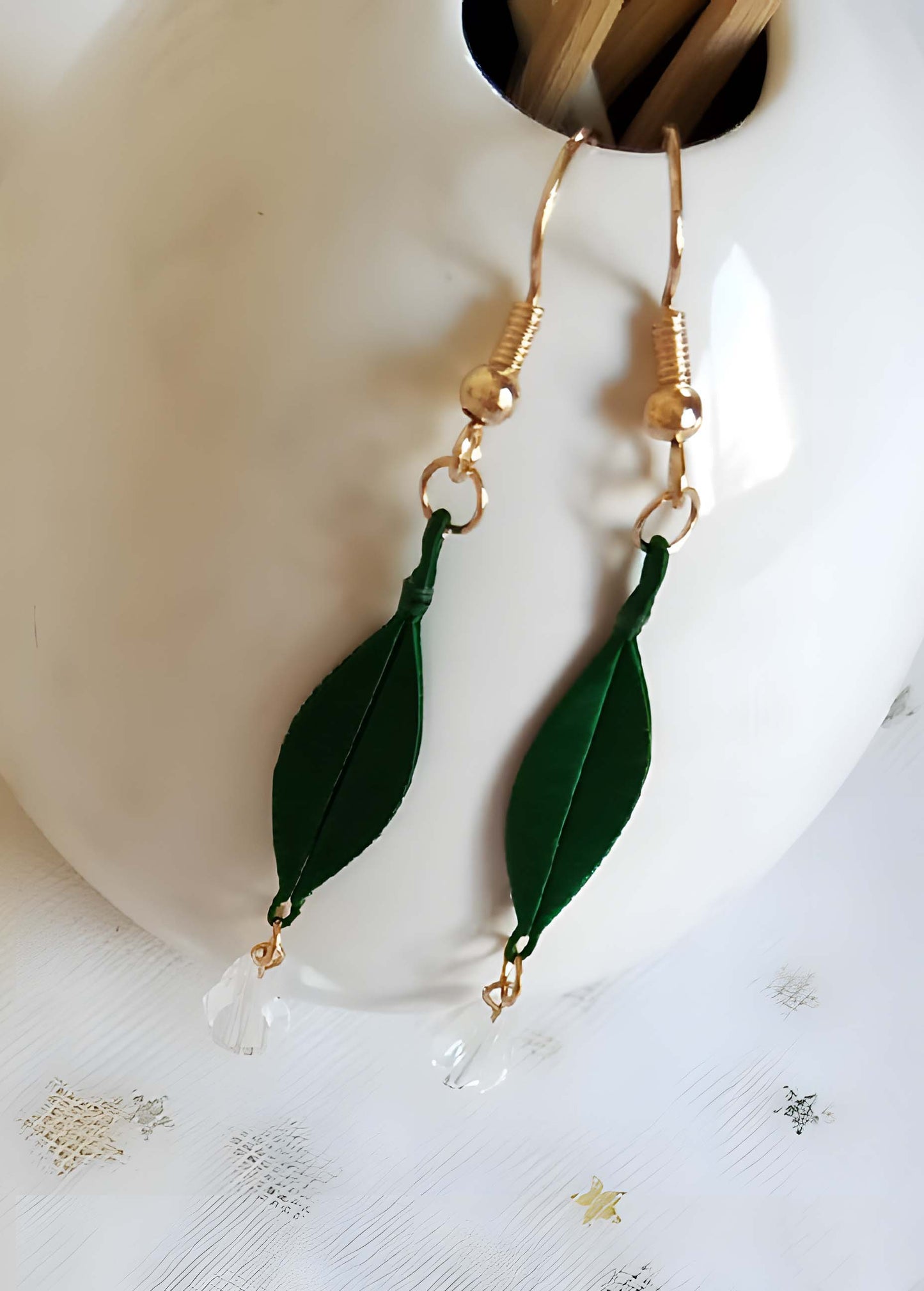 Rainbow Handmade Earrings-Colourful Silk Earrings(Chanhua)