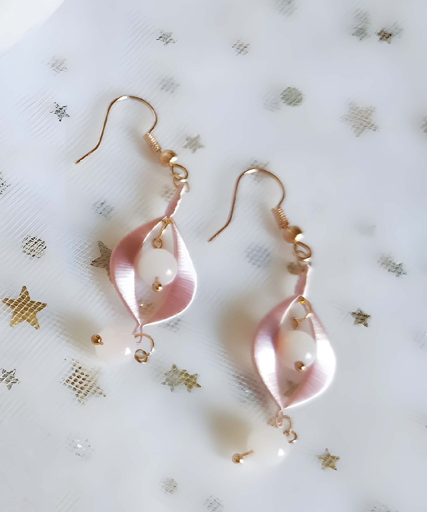 Rainbow Handmade Earrings-Colourful Silk Earrings(Chanhua)