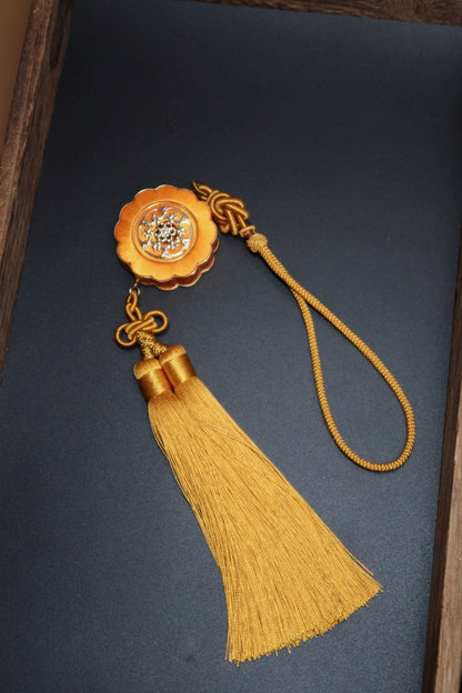 Mooncake Hanging Ornament Chanhua Materials DIY Kit - Include Detailed Video Tutorial