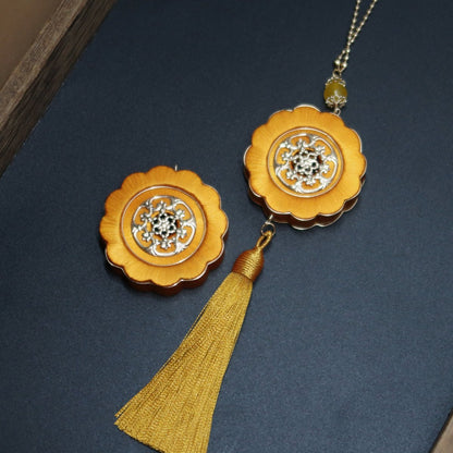 Mooncake Hanging Ornament Chanhua Materials DIY Kit - Include Detailed Video Tutorial