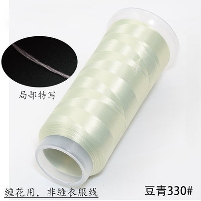 For Chanhua - Green Series Velvet Threads