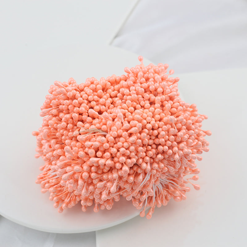 3mm Glossy Artificial Flower Stamens for DIY Crafts & Sugar Flowers | 6cm Long