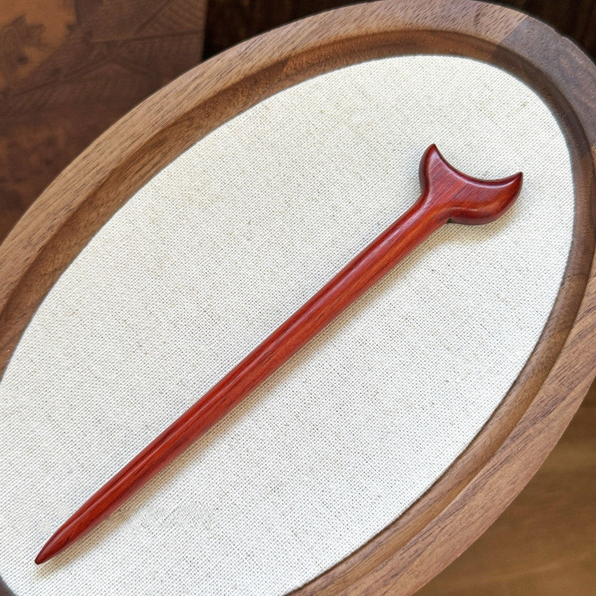 Natural Rosewood Hair Stick Set - Three Body Celestial Design Hairpins #三体