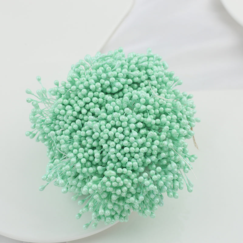 3mm Glossy Artificial Flower Stamens for DIY Crafts & Sugar Flowers | 6cm Long