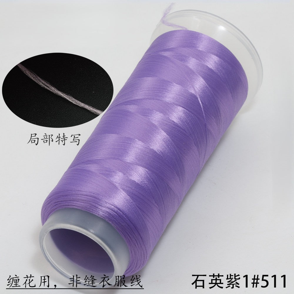 For Chanhua - Purple Series Velvet Threads
