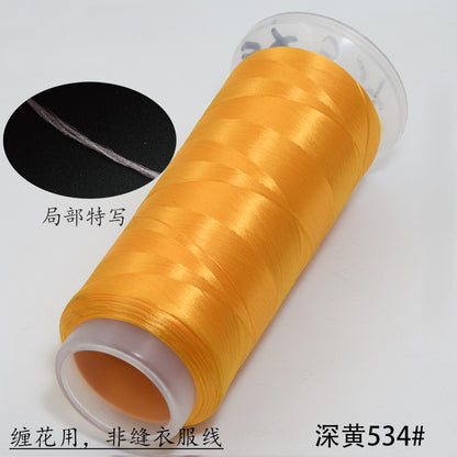 For Chanhua - Yellow Series Velvet Threads
