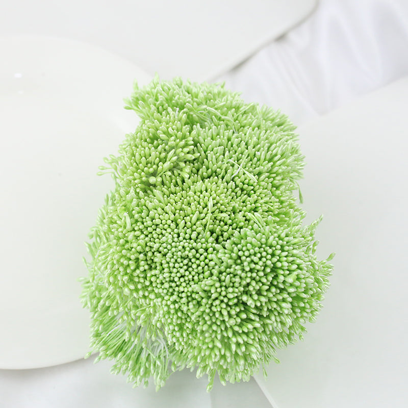 Pointed Tip 1.5mm Pearlescent Double Head Flower Stamens - Artificial Floral Pistils for DIY Crafts & Flower Making