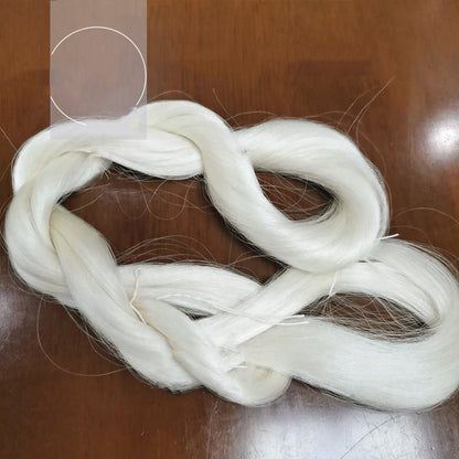 Untwisted, Non-Mesh Raw Silk Natural Mulberry Silk Thread - For Ronghua, Wigs