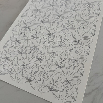 Small Lantern - JY DIY Chanhua Paper Template for Traditional Hair Accessories